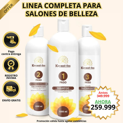 Hidro Keratina para salon de belleza