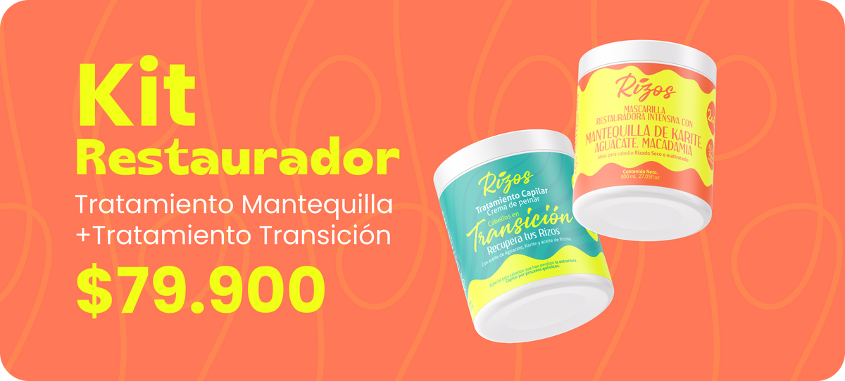 Kit Restaurador: Tratamiento Mantequilla + Tratamiento Transición por $79.900.