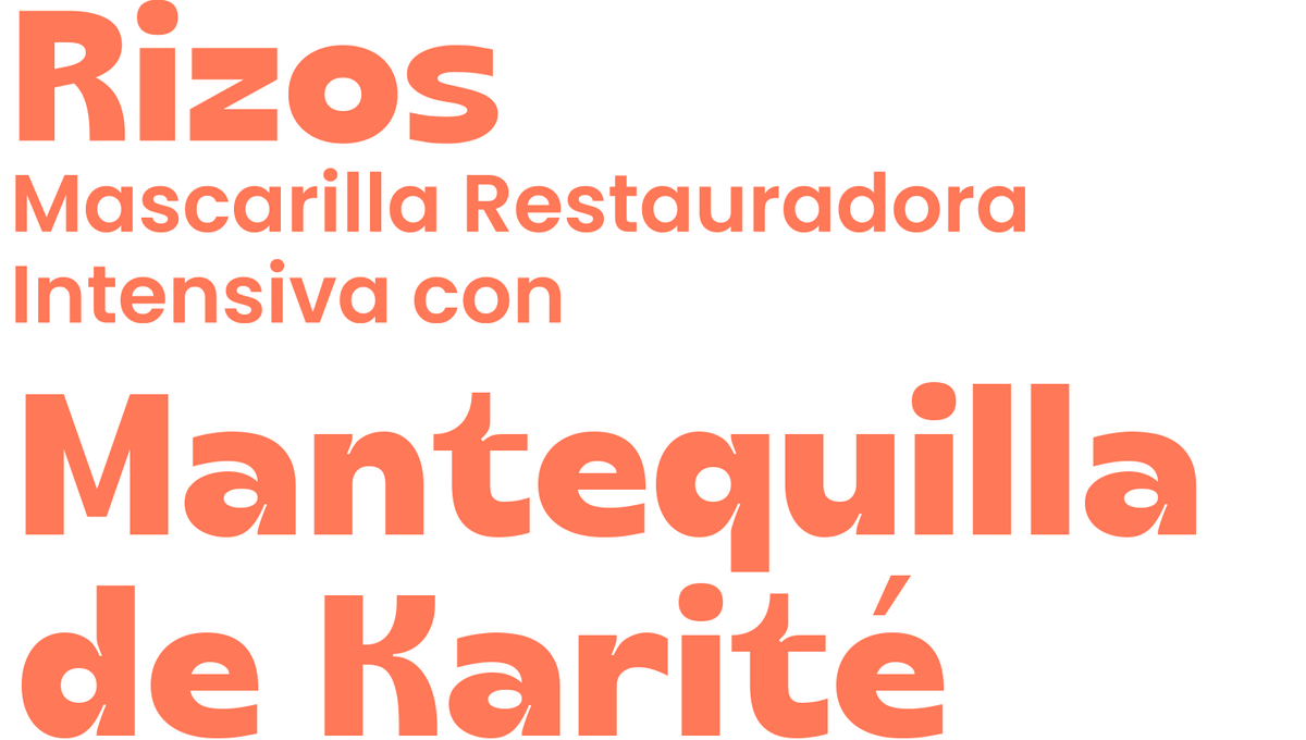 Rizos Mantequilla de Karité