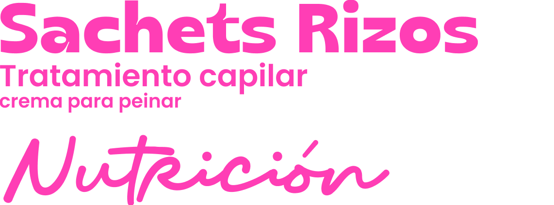 Sachets Rizos Nutrición