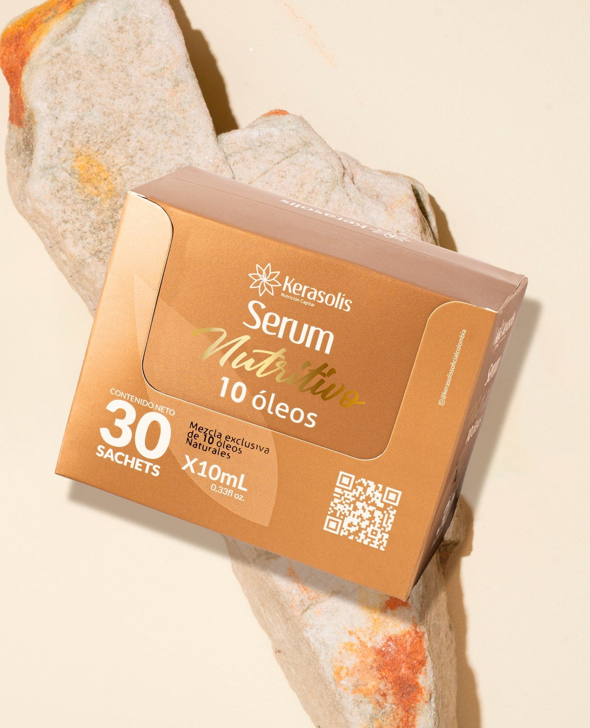 Sachets Serum 10 Óleos Nutritivo, caja de 30 unidades de 10 mL