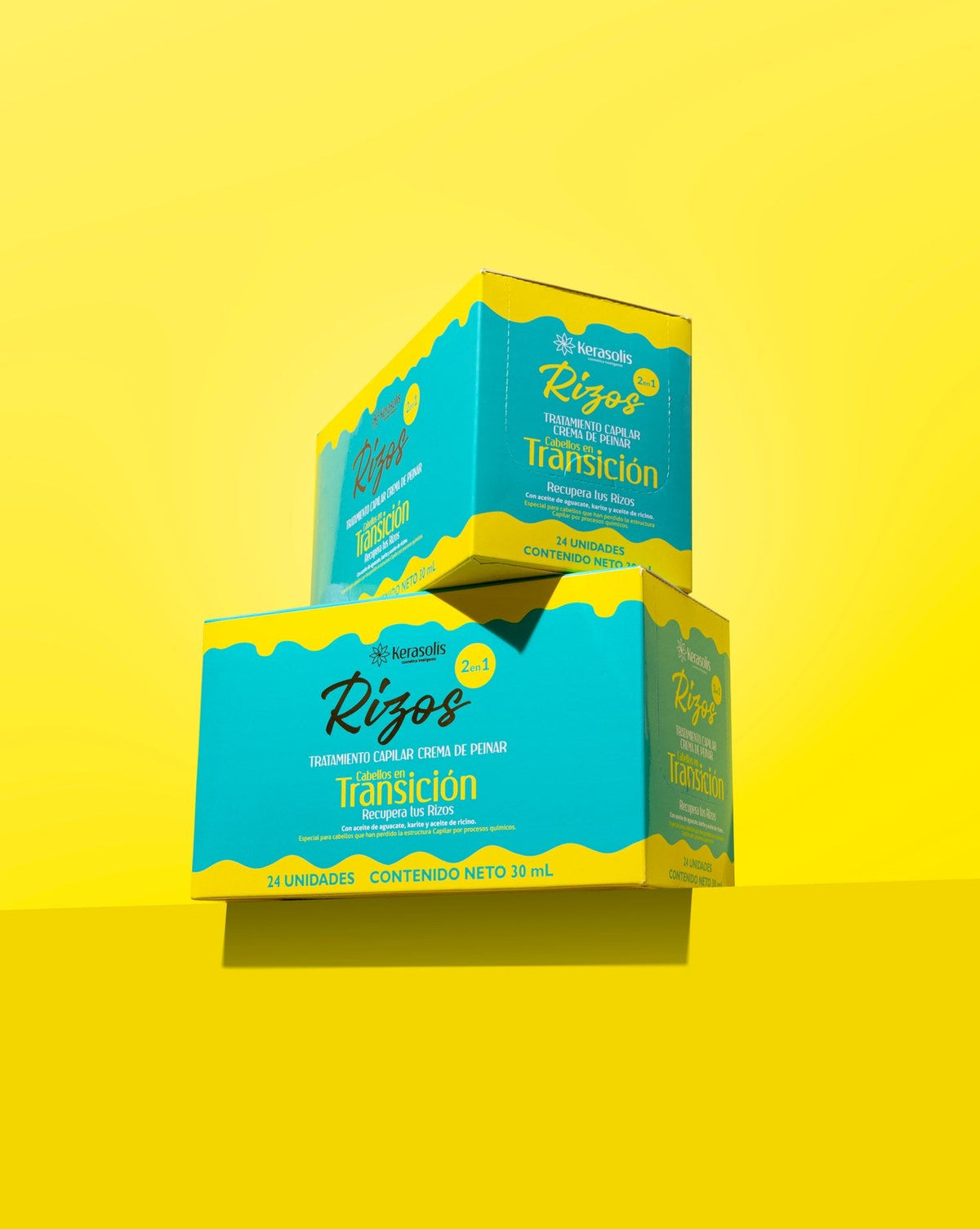 Sachets Rizos Transición, caja de 24 unidades de 30 mL