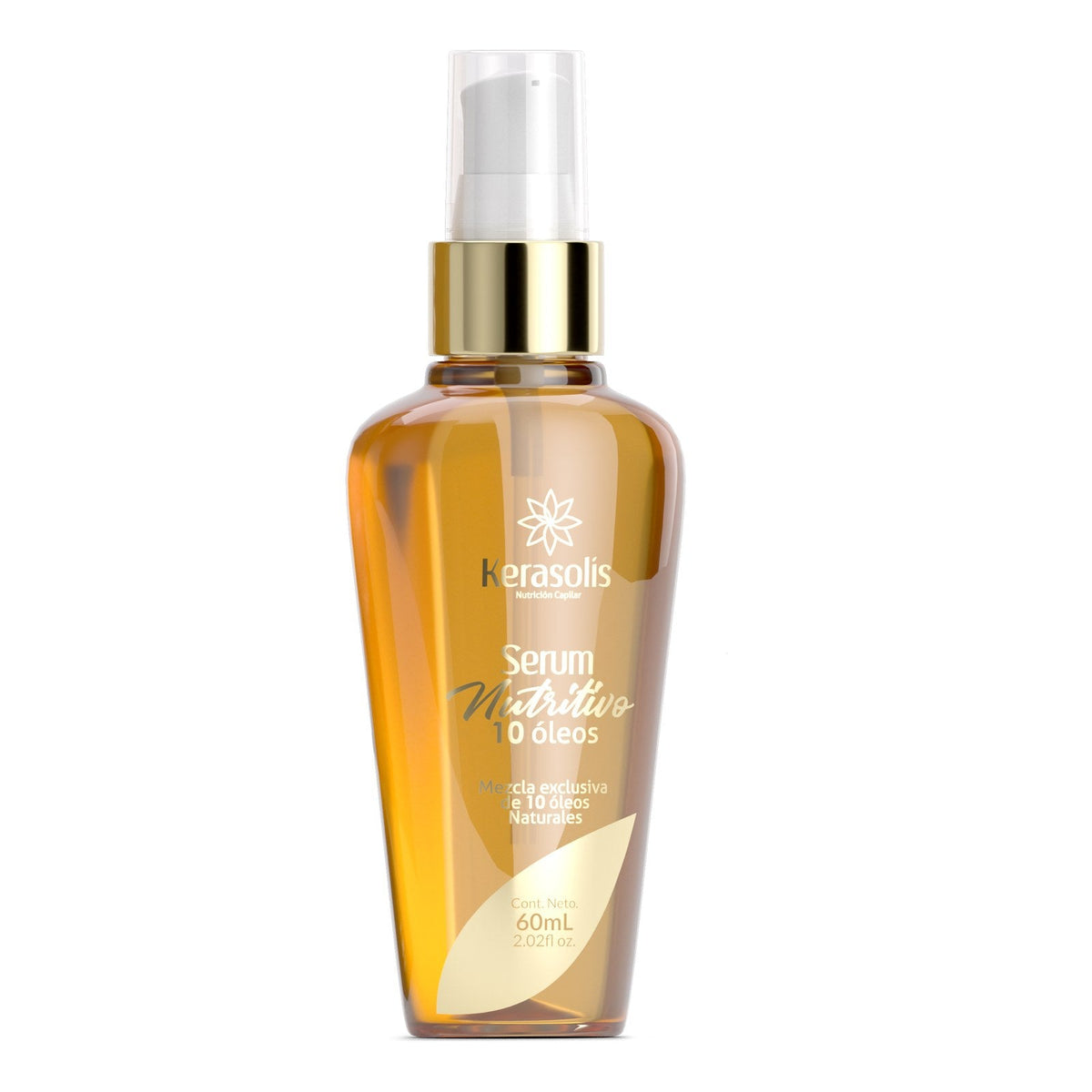Serum Nutritivo con 10 óleos naturales de 60 mL
